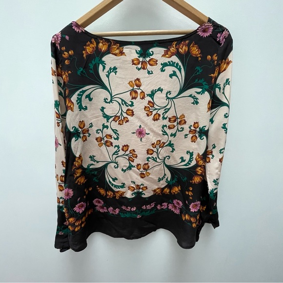 Maeve 100% silk floral top - Picture 2 of 10